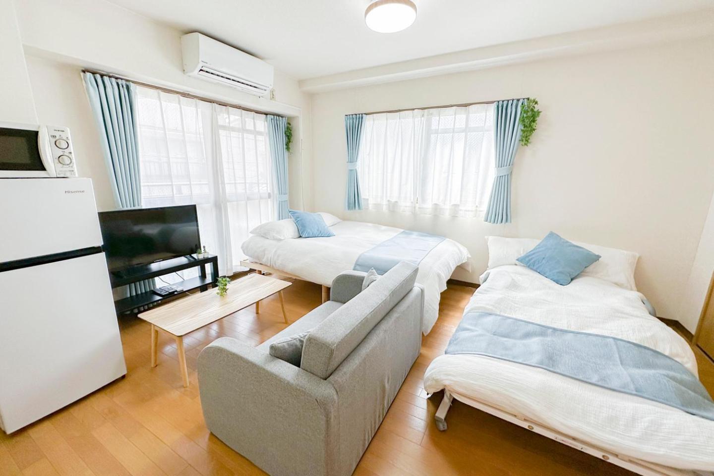 Appartement ユニオン新大阪 十三駅西中島南方駅 自転車&Wifi貸出無料 Extérieur photo